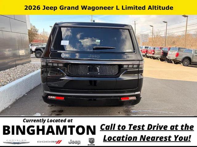 2026 Jeep Grand Wagoneer L Limited Altitude 4x4