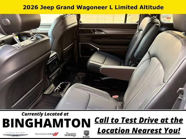 2026 Jeep Grand Wagoneer L Limited Altitude 4x4