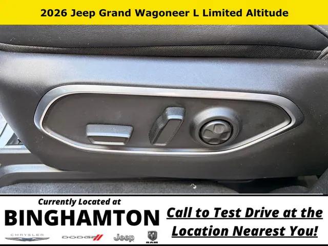 2026 Jeep Grand Wagoneer L Limited Altitude 4x4