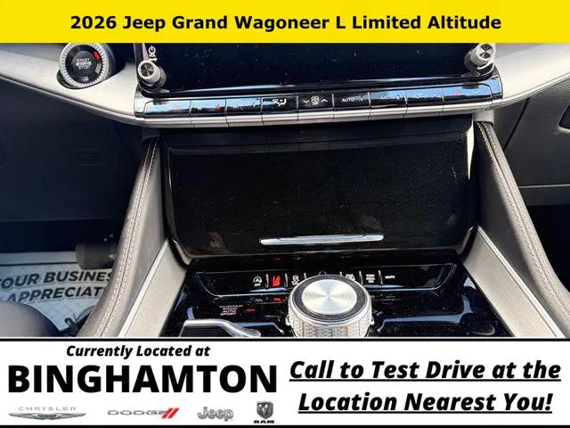 2026 Jeep Grand Wagoneer L Limited Altitude 4x4