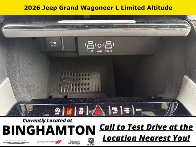 2026 Jeep Grand Wagoneer L Limited Altitude 4x4