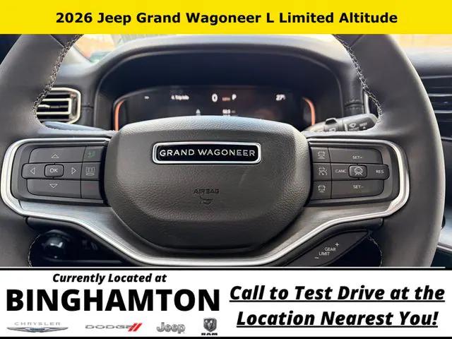 2026 Jeep Grand Wagoneer L Limited Altitude 4x4
