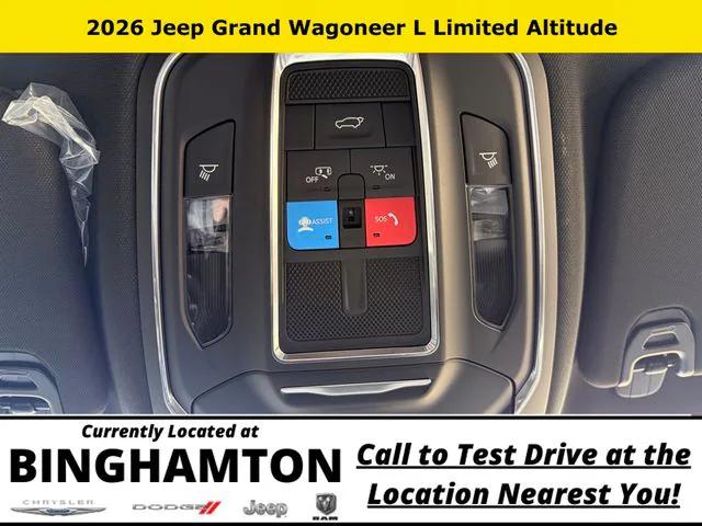 2026 Jeep Grand Wagoneer L Limited Altitude 4x4