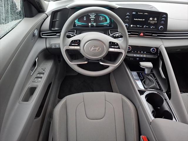2026 Hyundai Elantra Hybrid Blue