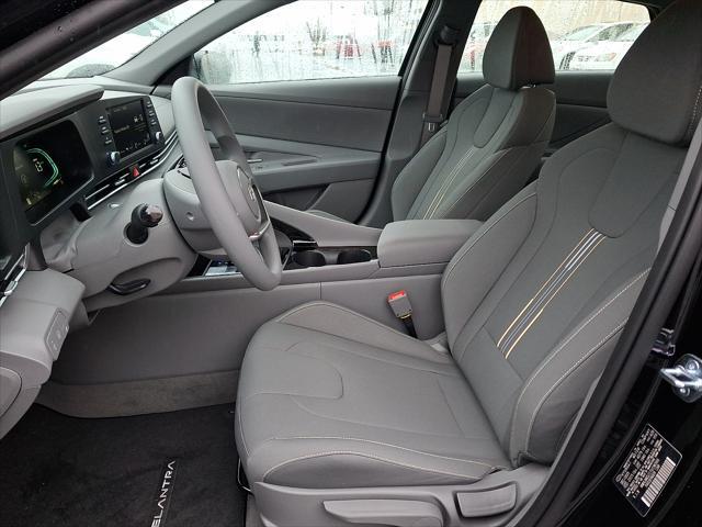 2026 Hyundai Elantra Hybrid Blue