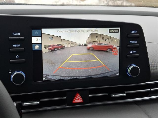 2026 Hyundai Elantra Hybrid Blue