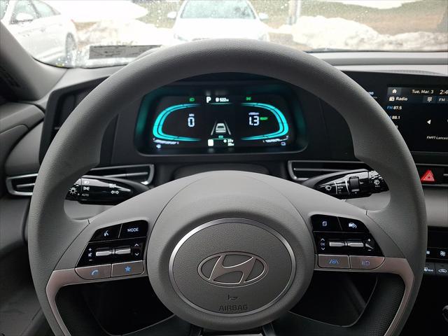 2026 Hyundai Elantra Hybrid Blue