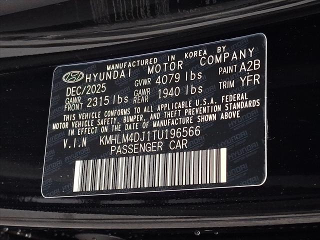 2026 Hyundai Elantra Hybrid Blue
