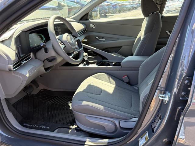 2026 Hyundai Elantra Hybrid Blue