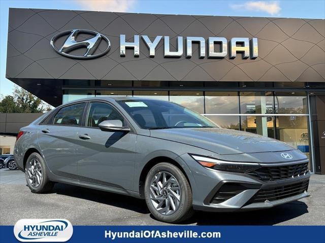 2026 Hyundai Elantra Hybrid Blue