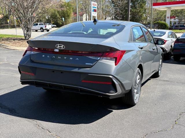 2026 Hyundai Elantra Hybrid Blue