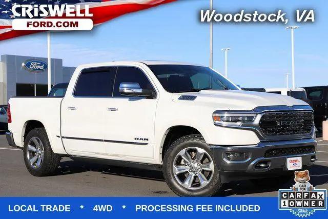 2019 Ram 1500 Limited Crew Cab 4x4 5'7" Box for sale in Woodstock, VA