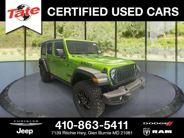 2025 Jeep Wrangler 4-Door Willys 4x4