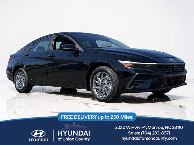 2026 Hyundai Elantra Hybrid Blue