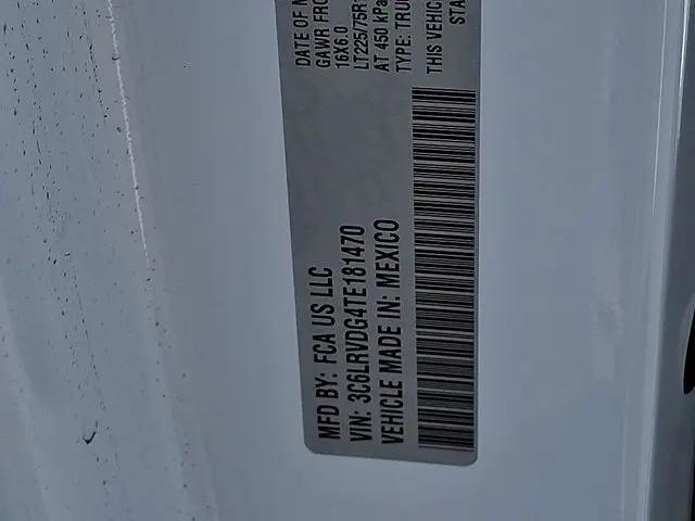 2026 Ram ProMaster 2500 Cargo Van Tradesman High Roof 159" WB w/Pass Seat