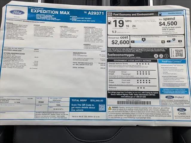 2026 Ford Expedition Max Active MAX