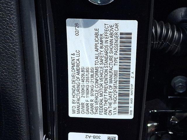 2026 Honda Accord Sedan Sport