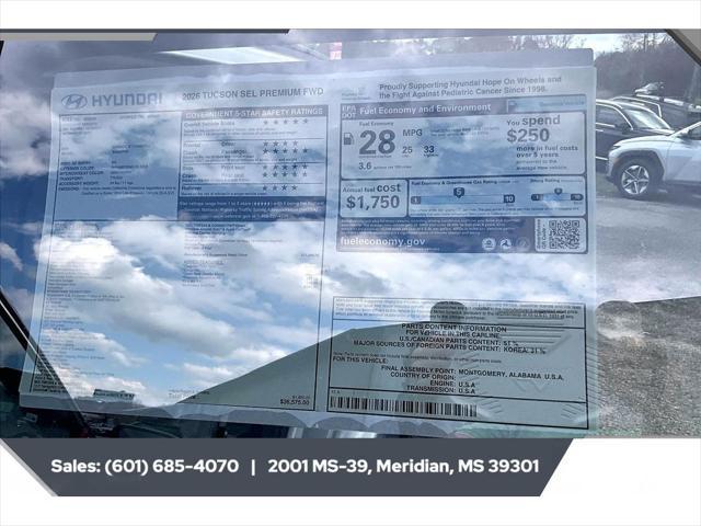 2026 Hyundai Tucson SEL Premium