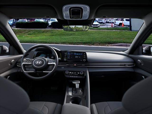 2026 Hyundai Elantra Hybrid Blue