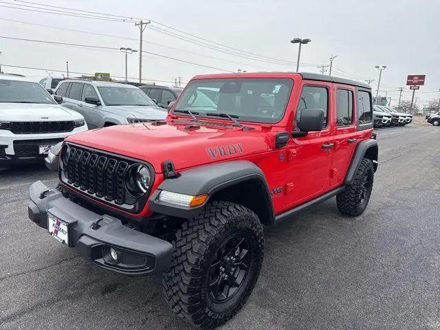 2025 Jeep Wrangler 4xe Willys 4xe for sale in Davenport, IA