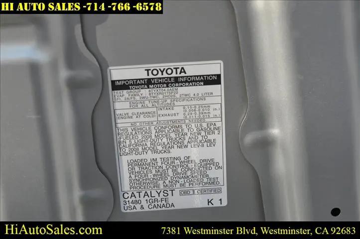 2008 Toyota FJ Cruiser Base