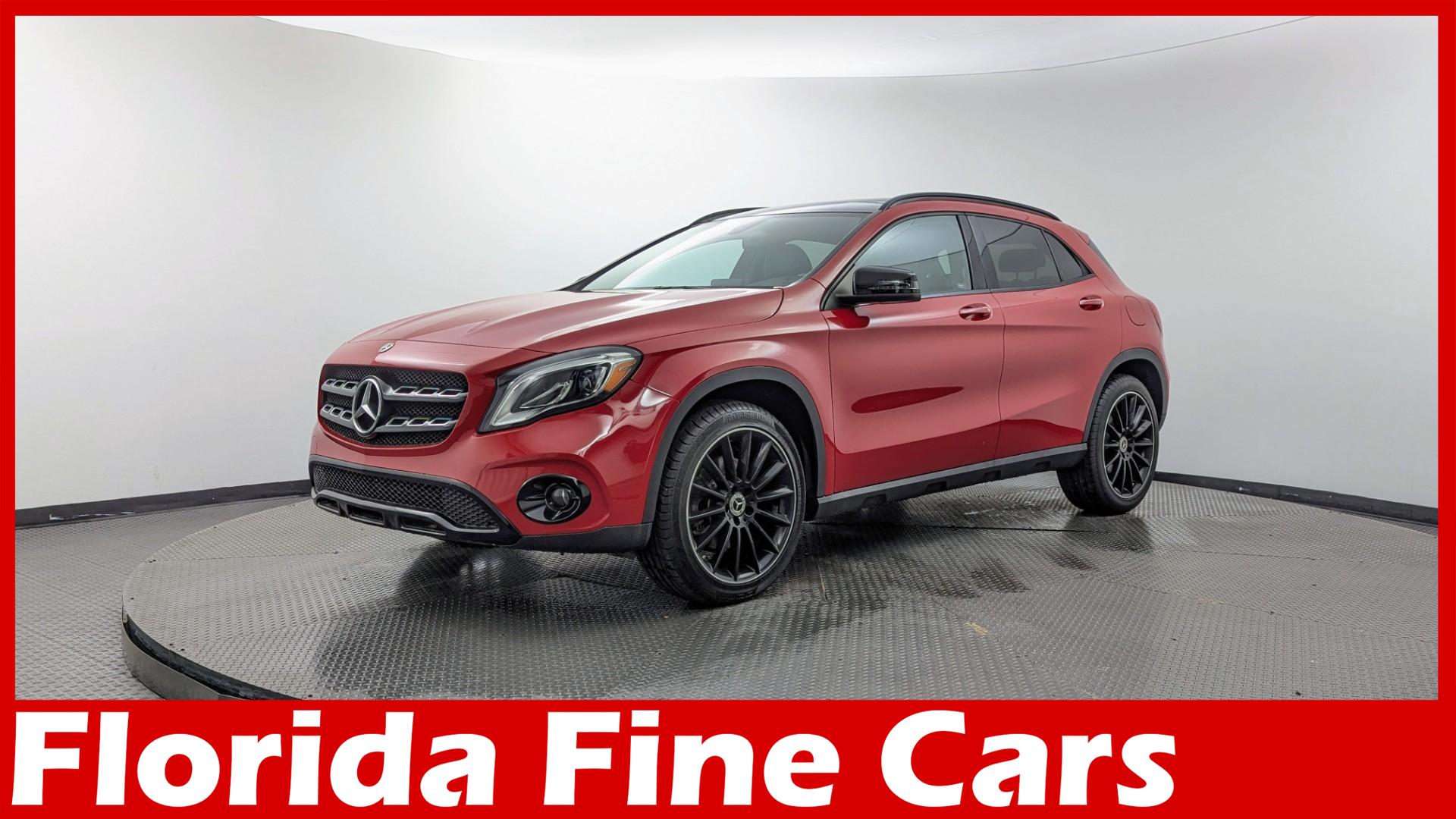 Jupiter Red 2018 Mercedes-Benz GLA SUV / Crossover All-Wheel Drive Automatic