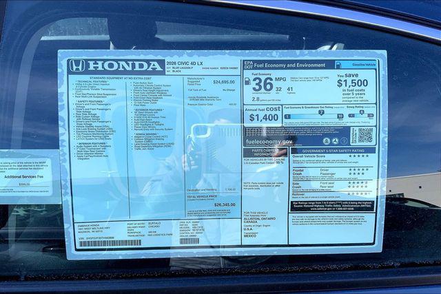 2026 Honda Civic LX