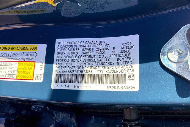 2026 Honda Civic LX