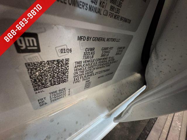 2026 GMC Sierra 1500 Crew Cab, Short Bed, Denali Ultimate, 4WD