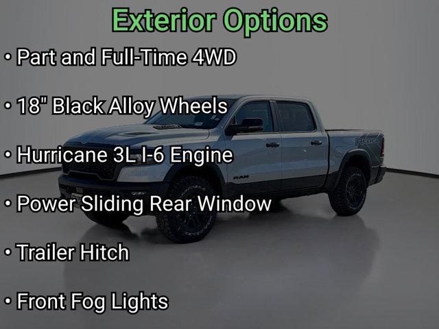 2026 Ram 1500 Rebel Crew Cab 4x4 5'7" Box