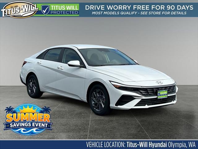 2026 Hyundai Elantra Hybrid Blue for sale in OLYMPIA, WA