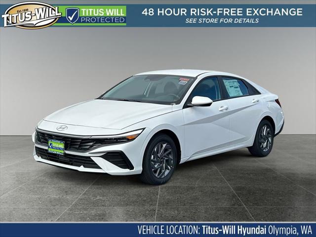 2026 Hyundai Elantra Hybrid Blue