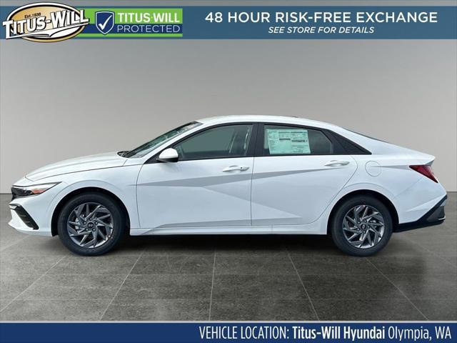 2026 Hyundai Elantra Hybrid Blue