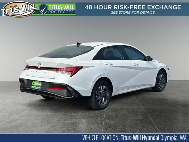 2026 Hyundai Elantra Hybrid Blue