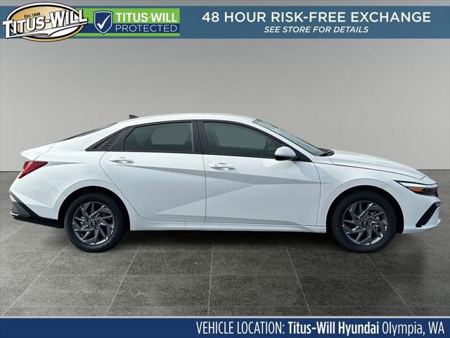2026 Hyundai Elantra Hybrid Blue