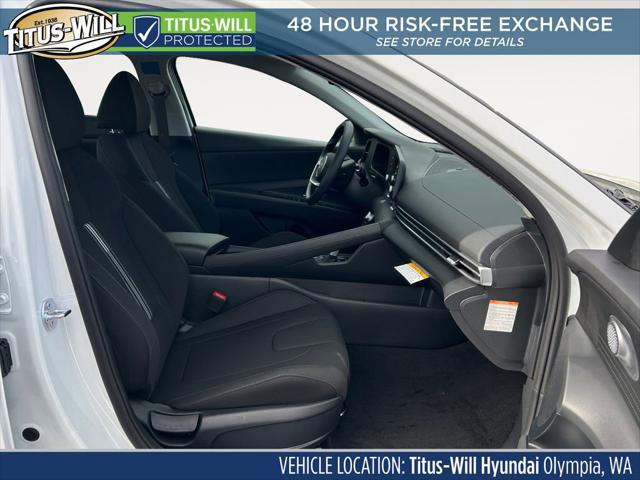 2026 Hyundai Elantra Hybrid Blue