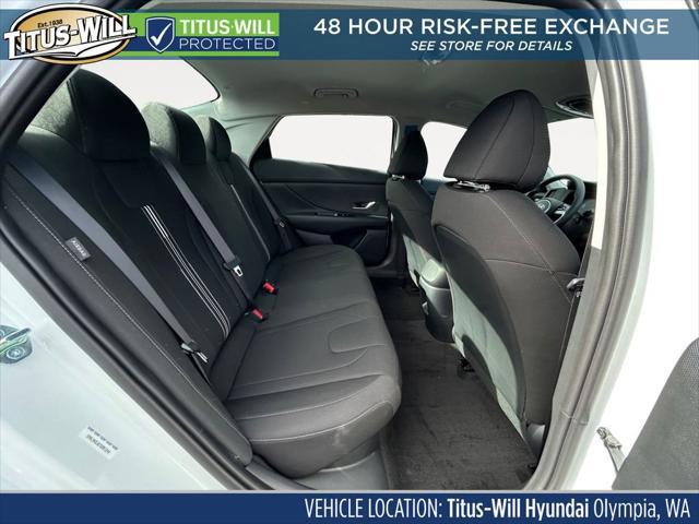 2026 Hyundai Elantra Hybrid Blue