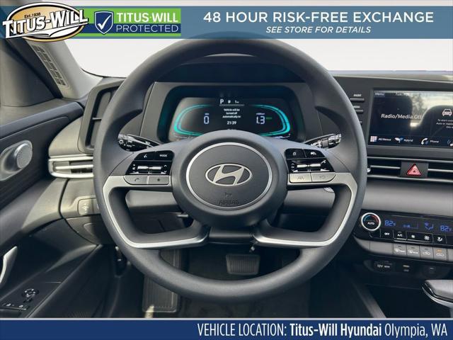 2026 Hyundai Elantra Hybrid Blue