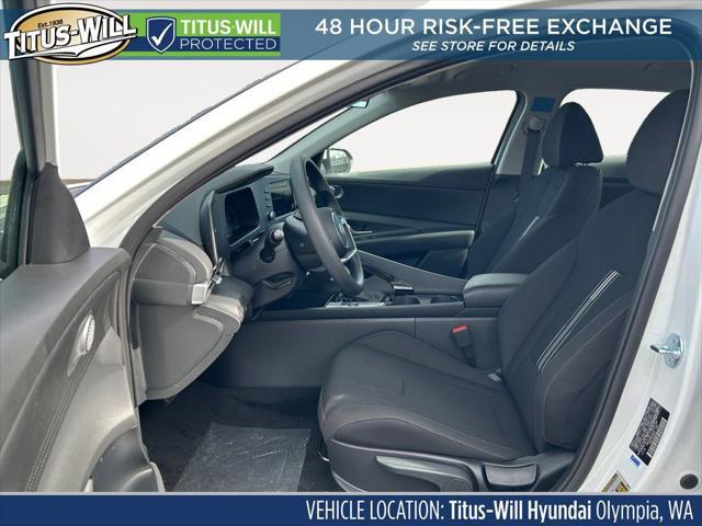 2026 Hyundai Elantra Hybrid Blue