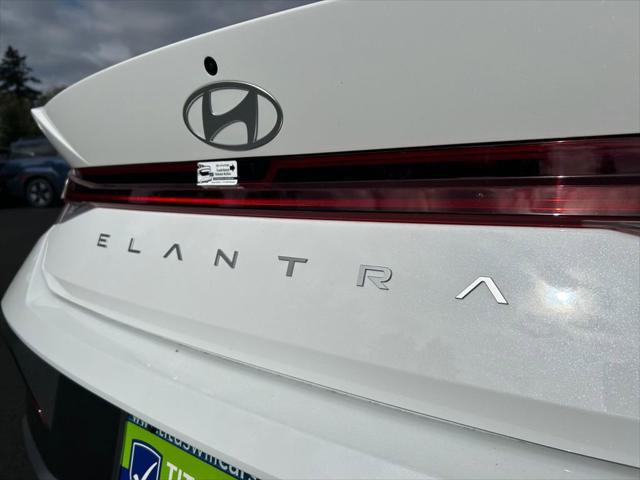 2026 Hyundai Elantra Hybrid Blue