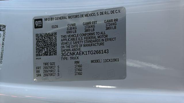 2026 Chevrolet Silverado 1500 4WD Regular Cab Long Bed WT