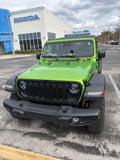 2025 Jeep Wrangler 4-Door Willys 4x4