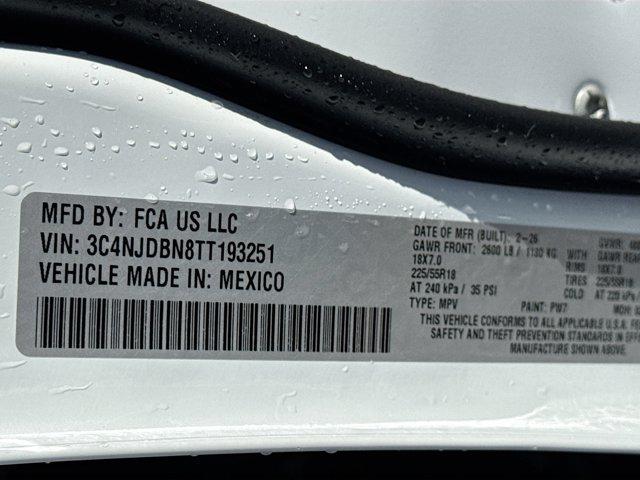 2026 Jeep Compass Latitude Altitude