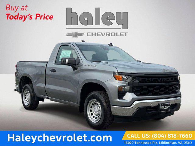 2026 Chevrolet Silverado 1500 2WD Regular Cab Standard Bed WT for sale in Midlothian, VA
