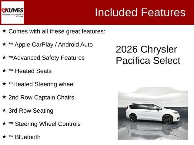 2026 Chrysler Pacifica Select AWD