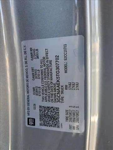 2026 Chevrolet Silverado 1500 2WD Regular Cab Standard Bed WT