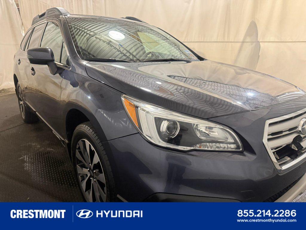 Carbide Gray Metallic 2017 Subaru Outback 2.5i Limited AWD Wagon All-Wheel Drive Automatic
