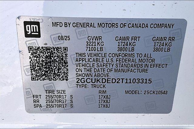 2026 Chevrolet Silverado 1500 4WD Crew Cab Standard Bed LT