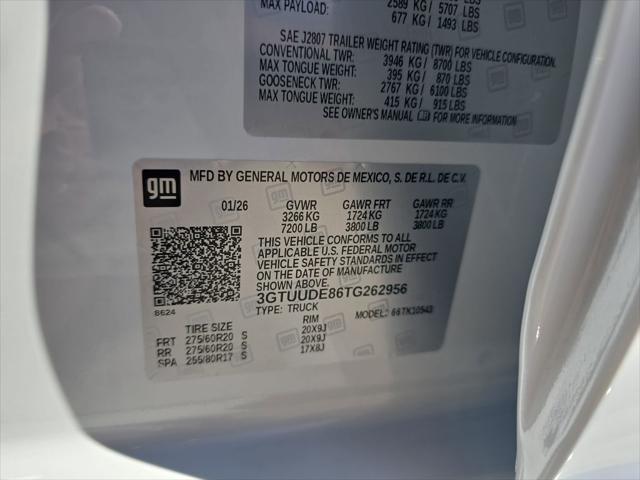 2026 GMC Sierra 1500 Crew Cab, Short Bed, SLT, 4WD