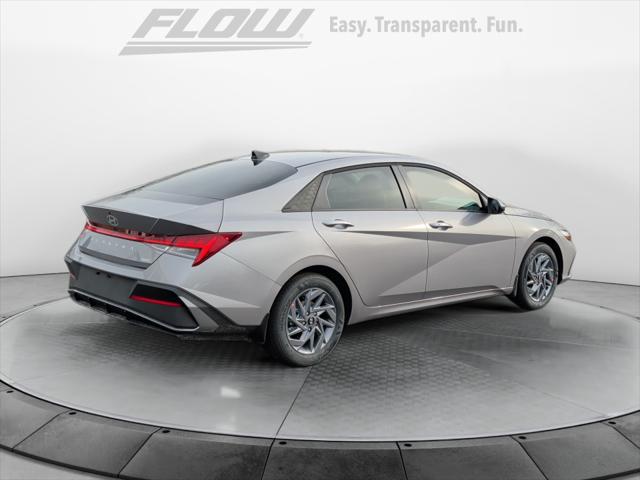 2026 Hyundai Elantra Hybrid Blue